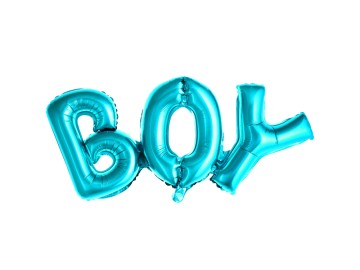 Balon foliowy BOY, niebieski
