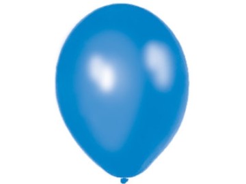 Balon 12" Metalik Blue, Niebieski 100 szt.