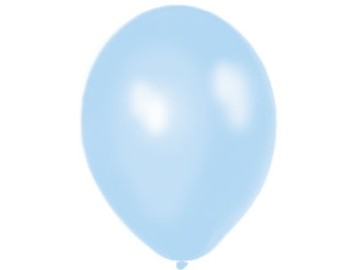 Balon 12" Metalik Light Blue/ Błękitny, 100 szt.