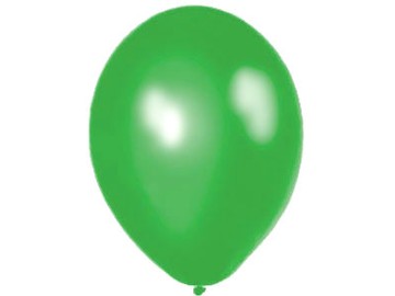 Balon 12" Metalik Lime Green/ Zielony, 1 szt.