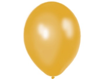 Balon 12" Metalik Gold/ Złoty, 1 szt.